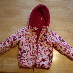 Patagonia 5T Girls Pink Puffer Jacket